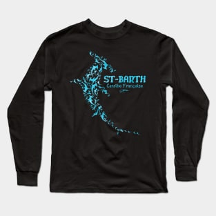 St. Barth, French Caribbean Long Sleeve T-Shirt